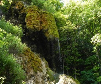 Водопад Девичьи Слёзы в с. Монастырек