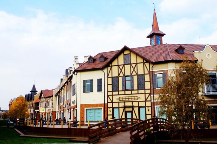 Достопримечательности Ходосовки - аутлет Мануфактура