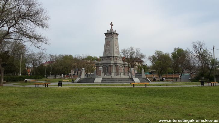 Болград Одесской области - памятник болгарским ополченцам