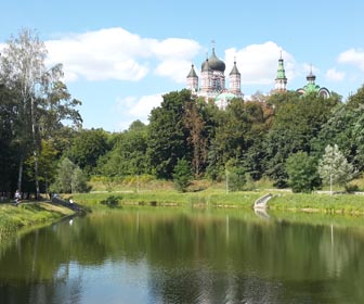 Парк Феофания - достопримечательность Киева
