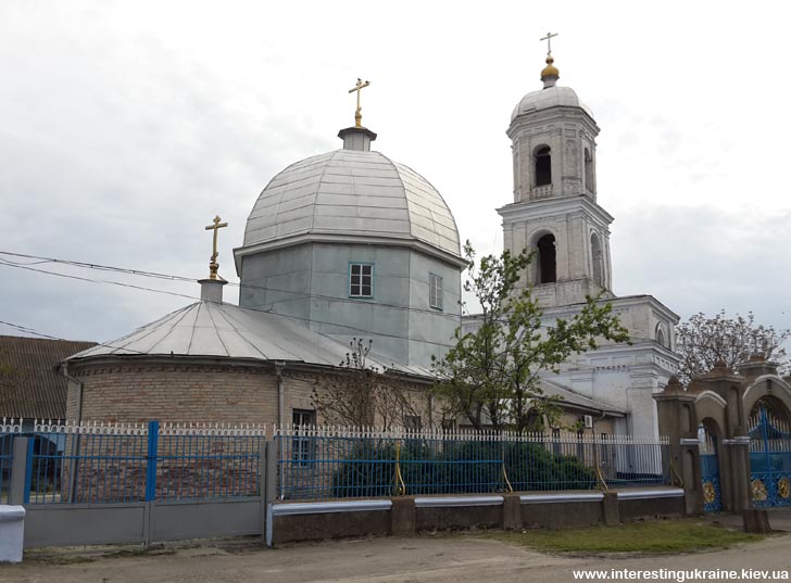 Церковь 19-го века - достопримечательность Новой Некрасовки Одесской области